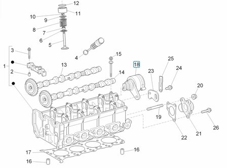 Nokkenas sensor Porter Multitech 1.3 E5