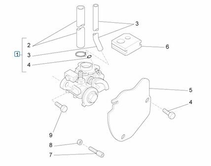 Oil pump Ape50 - imitation