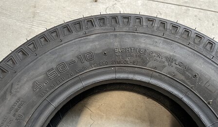 Tyre 4.5-10&#039;&#039; original Ape Classic Diesel - DEMO