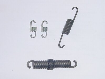 Brake spring set rear side Ape50