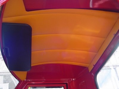 Roof headliner Ape50 - Red