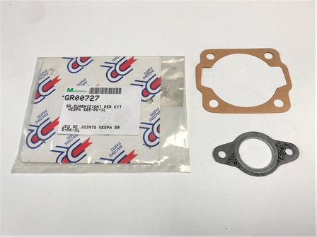 Gasket set uitlaatpakking en voetpakking Ape 50