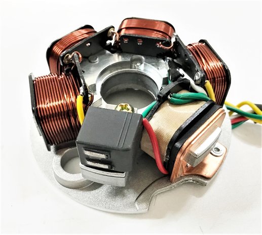 Stator / Dynamo 3-draads Ape P50 - imitatie