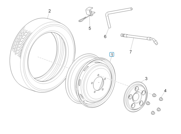 Velg 14 inch Daihatsu / Porter Maxxi