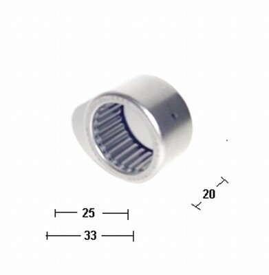 Rear axle - wheel needle bearing Ape50