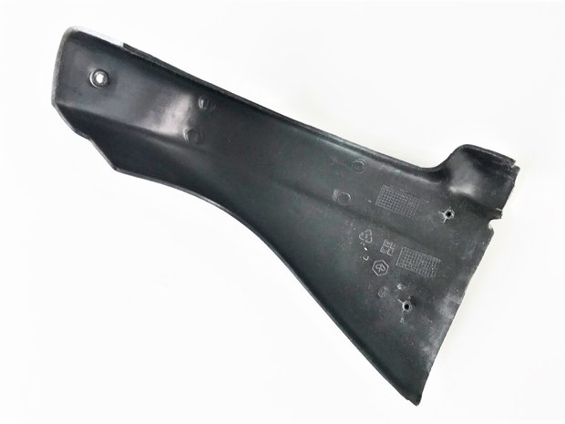 Front bumper corner part Ape50 - Black - Rechts